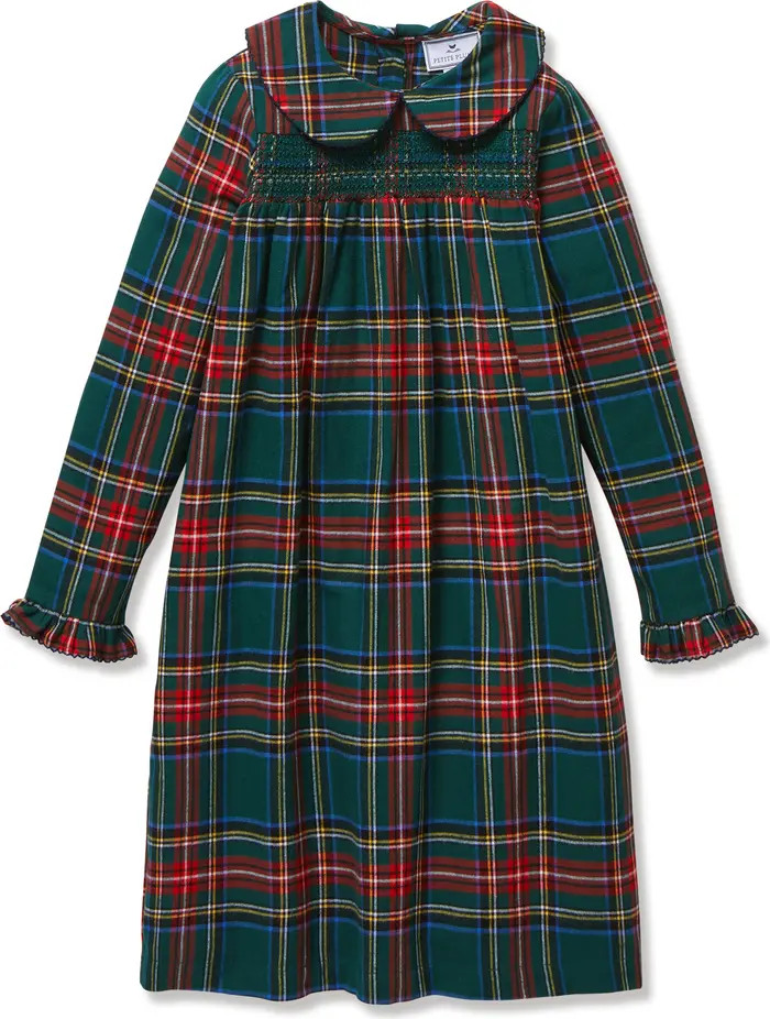 Petite Plume Kids' Eloise Brushed Twill Nightgown | Nordstrom | Nordstrom