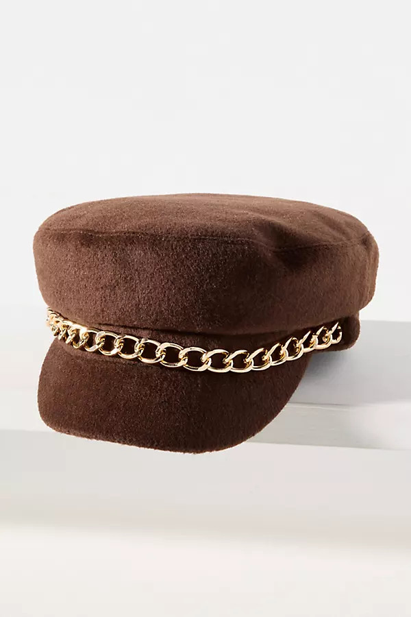 Marina 100% Cashmere Newsboy Cap | Anthropologie (US)
