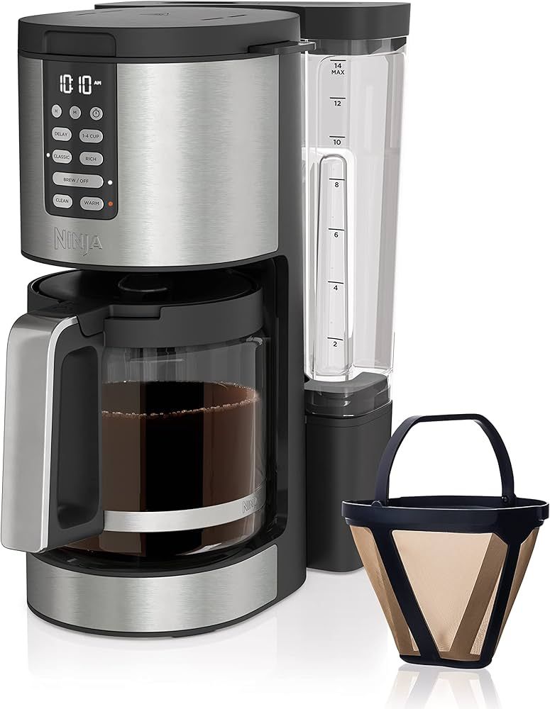 Ninja DCM201 14 Cup XL Coffee Maker PRO, 2 Brew Styles Classic & Rich, 4 Programs Small Batch, De... | Amazon (US)