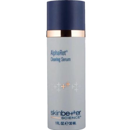 Skinbetter AlphaRet Clearing Serum. A blend of salicylic acid, beta hydroxy acid (BHA), and other pore-cleansing, hydrating, and soothing ingredients, to clarify oily, blemish-prone skin.

#LTKBeauty