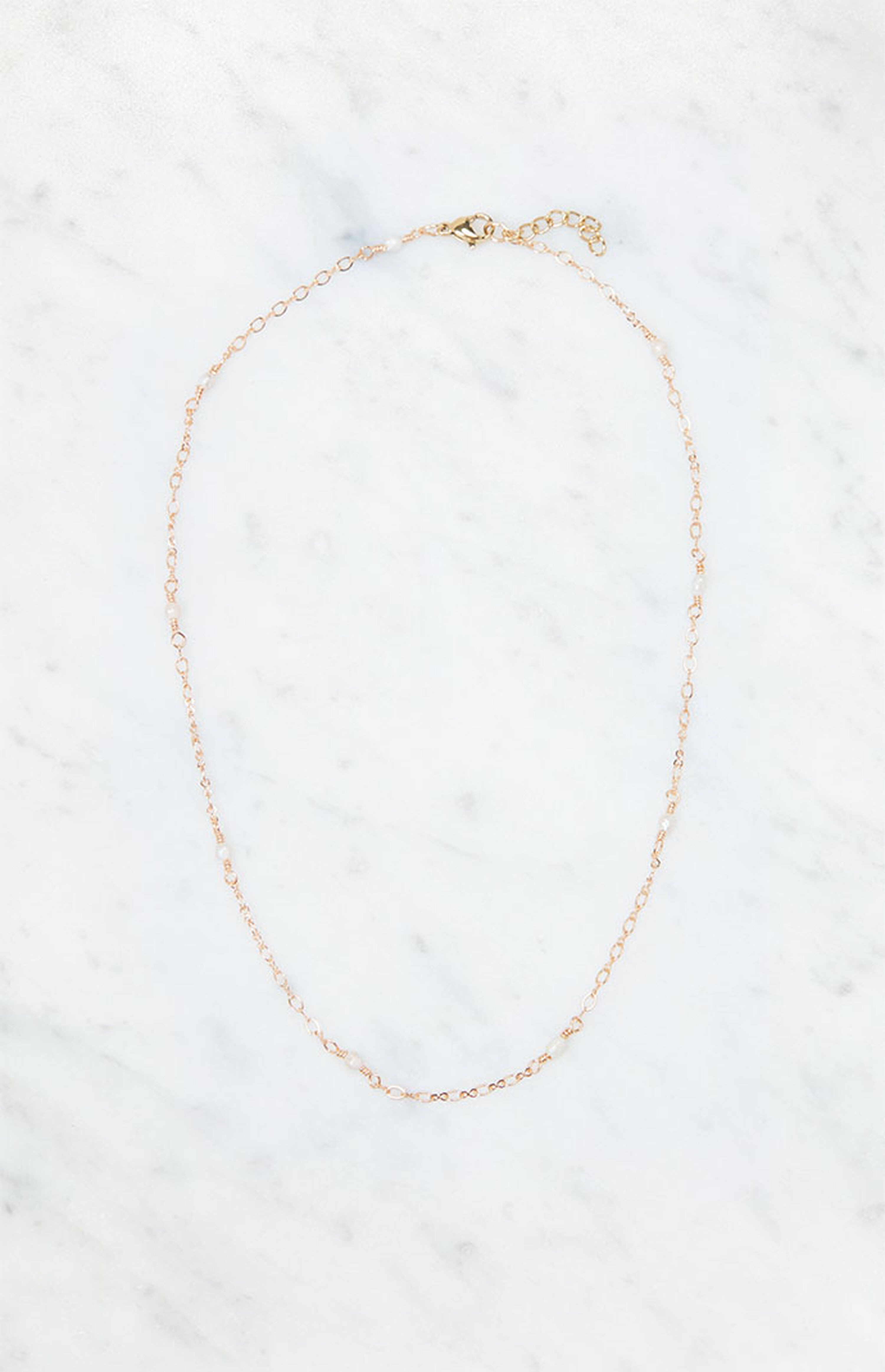 John Galt Chain Pearl Necklace | PacSun