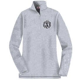 Monogrammed Pullover Sweatshirt | Marleylilly