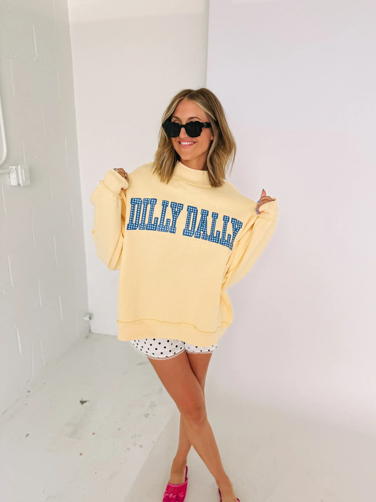 reversible dilly dally / lolly gag mock neck | Etta+East