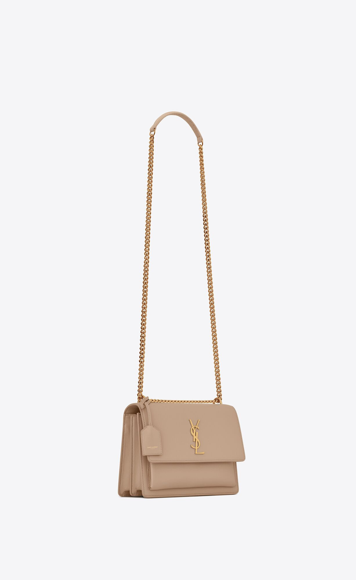 sunset medium chain bag in smooth leather | Saint Laurent Inc. (Global)