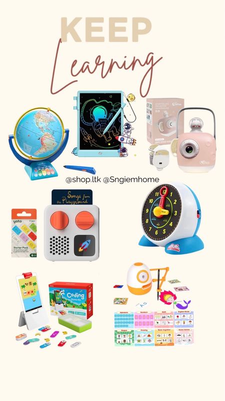 Get your kids their STEM and other Learning tools lined up for the holidays.  

#LTKGiftGuide #LTKfamily #LTKsalealert