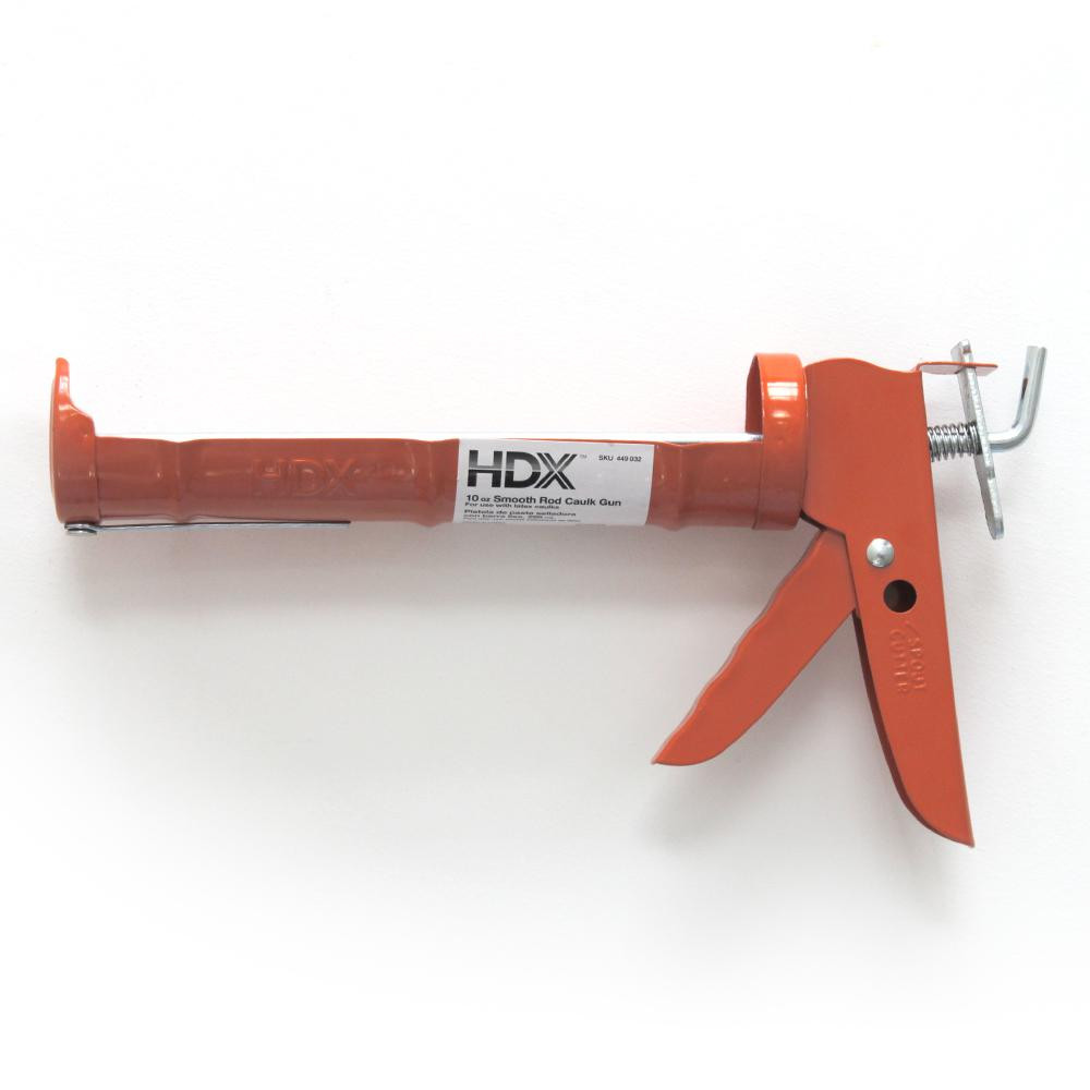 HDX 10 oz. Smooth Rod Caulk Gun-HD109 - The Home Depot | The Home Depot