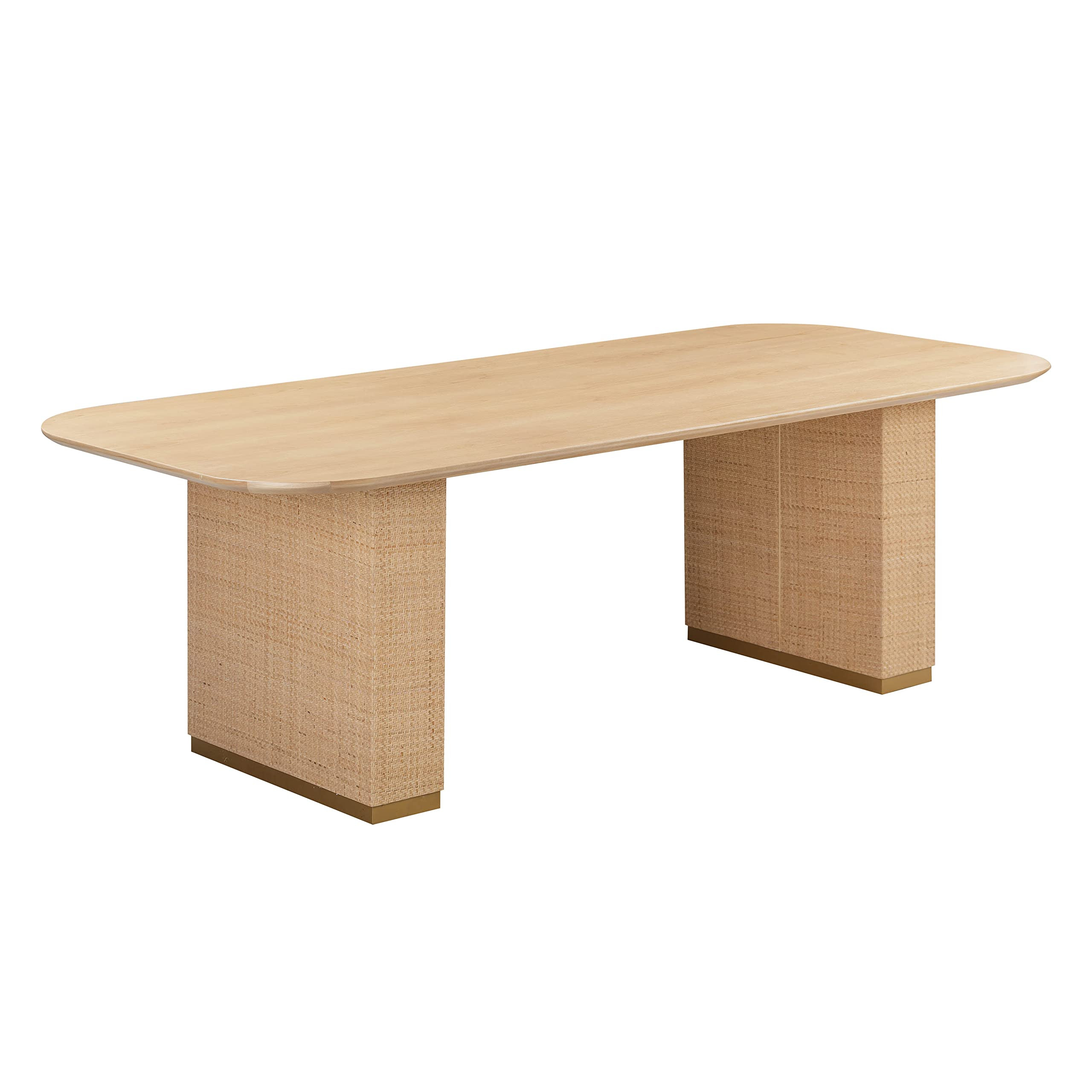 Tov Furniture Akiba 96" Rectangular Dining Table | Amazon (US)
