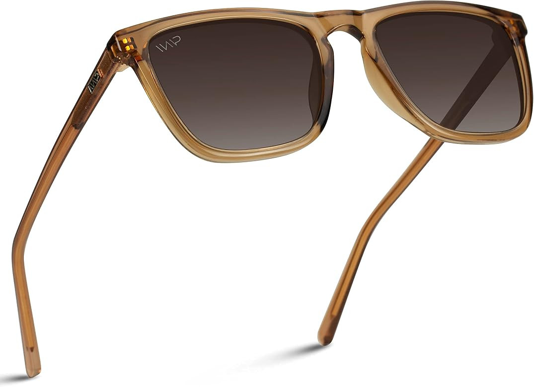 WearMe Pro - Unisex Modern Square Sunglasses - Polarized Lenses with Maximum UV Protection | Amazon (US)