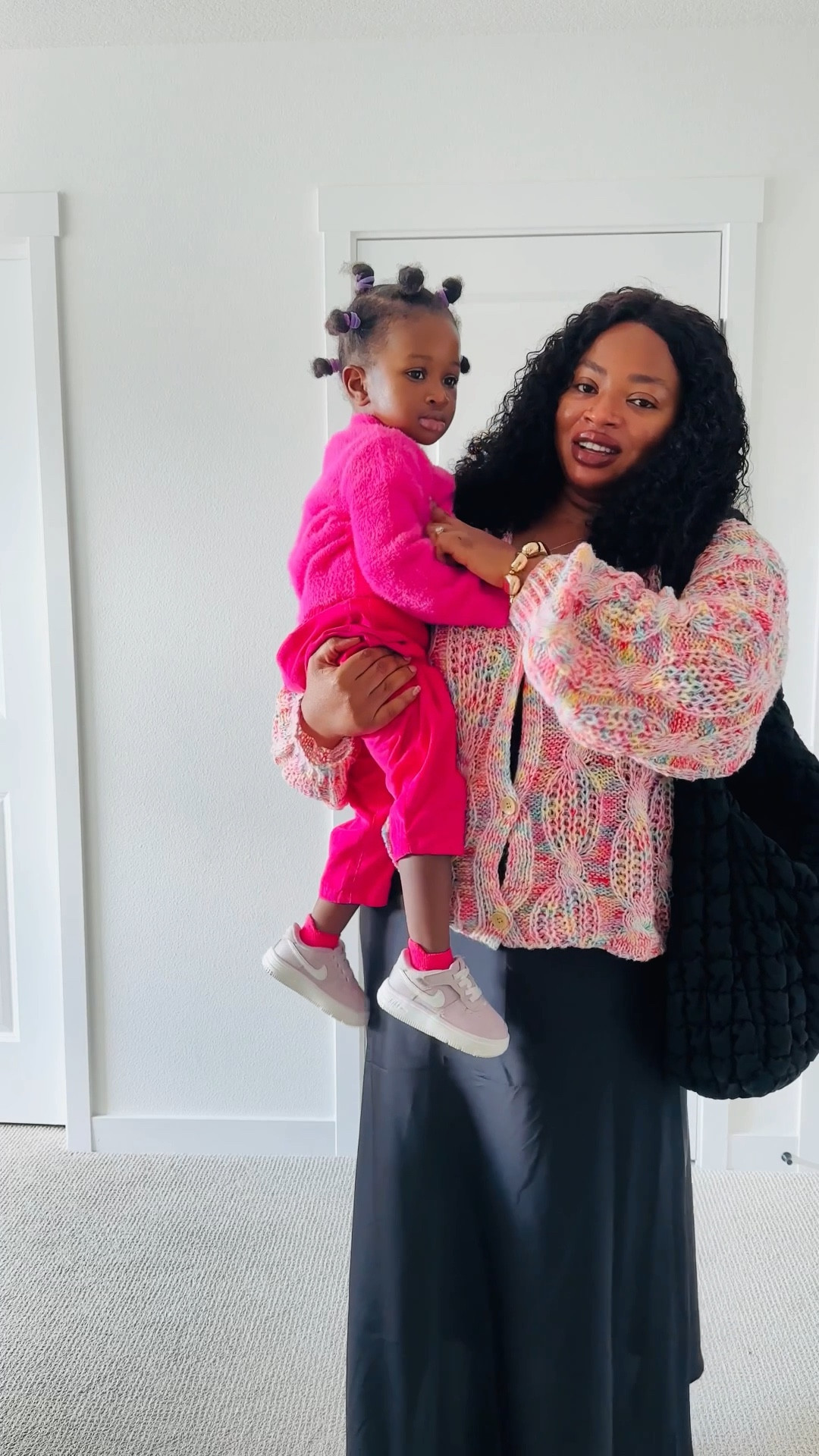 Two pieces pink outfit + Nike, I’m cozy in my Fashion Nova sweater + SHEIN skirt + boots comfy & cute.

#LTKStyleTip #LTKSeasonal #LTKKids