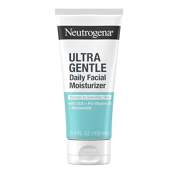 Neutrogena Fragrance Free Daily Facial Moisturizer, Face & Neck Moisturizer for Sensitive Skin wi... | Amazon (US)