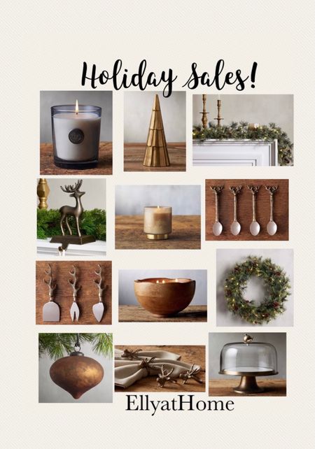 Early holiday sales at Arhaus. Shop sales on holiday decor accessories. Christmas, holiday fragrant candles, greenery, garland, wreath, ornaments, tree decor, stocking holder, kitchen accessories. 

#LTKSeasonal #LTKsalealert #LTKhome