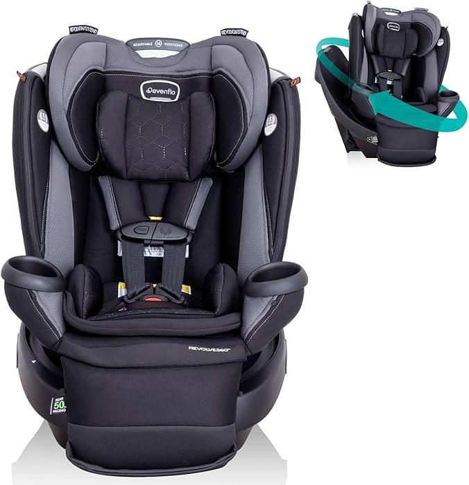 Evenflo Revolve360 Extend Convertible Car Seat with 360 Degree Rotation, Extended Rear-Facing, Fo... | Amazon (US)