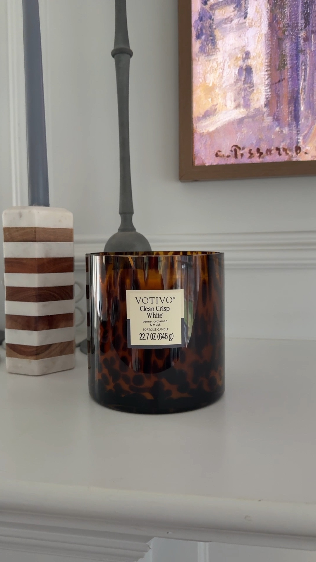 The best smelling candle ever?! And how gorgeous is this tortoise vessel that it’s packaged in (I’ll definitely be repurposing this as a vase once the candle is gone!!) LOVE this scent. If you’re looking for a new spring candle, hurry and grab this one because it’s SO GOOD!

#LTKselfcare #LTKHome #LTKSeasonal