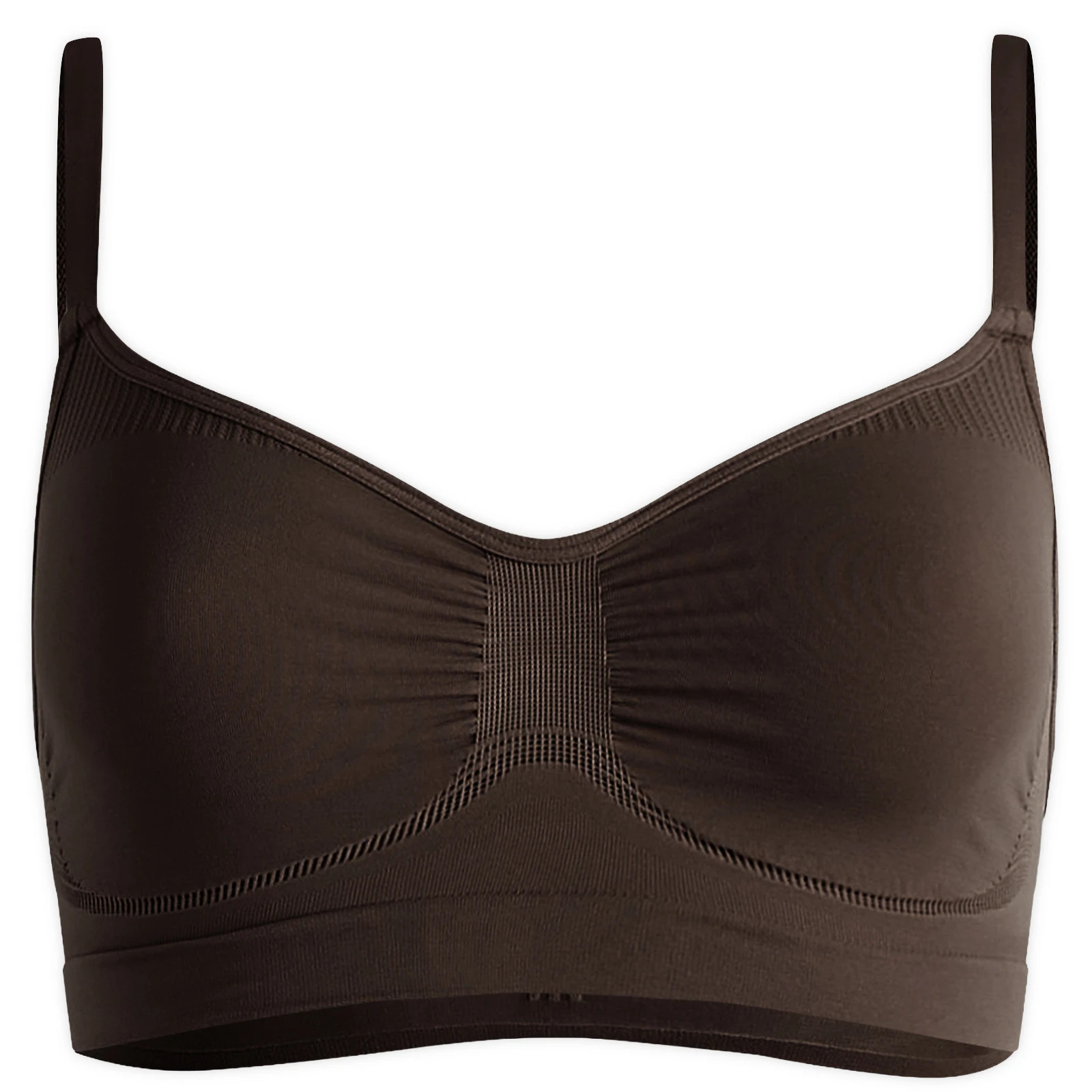 SKIMS Women's Seamless Sculpt Bralette in Cocoa, Size Small | END. Clothing