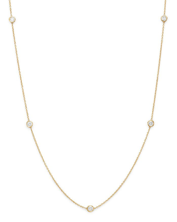 Bloomingdale's
            
    
                
                    Diamond Station Necklace in... | Bloomingdale's (US)