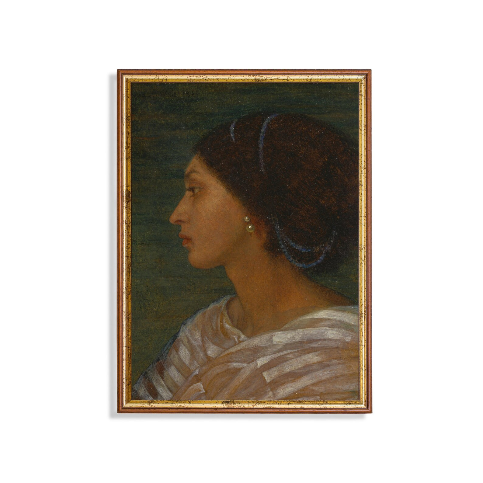 Printed and Shipped  Vintage Portrait  Antique Painting - Etsy | Etsy (US)