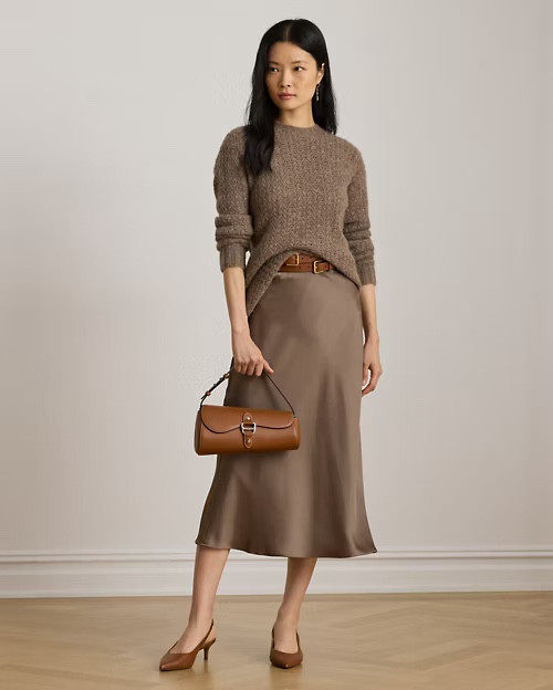 fall skirts: silk, suede, and lambskin 

#LTKautumn