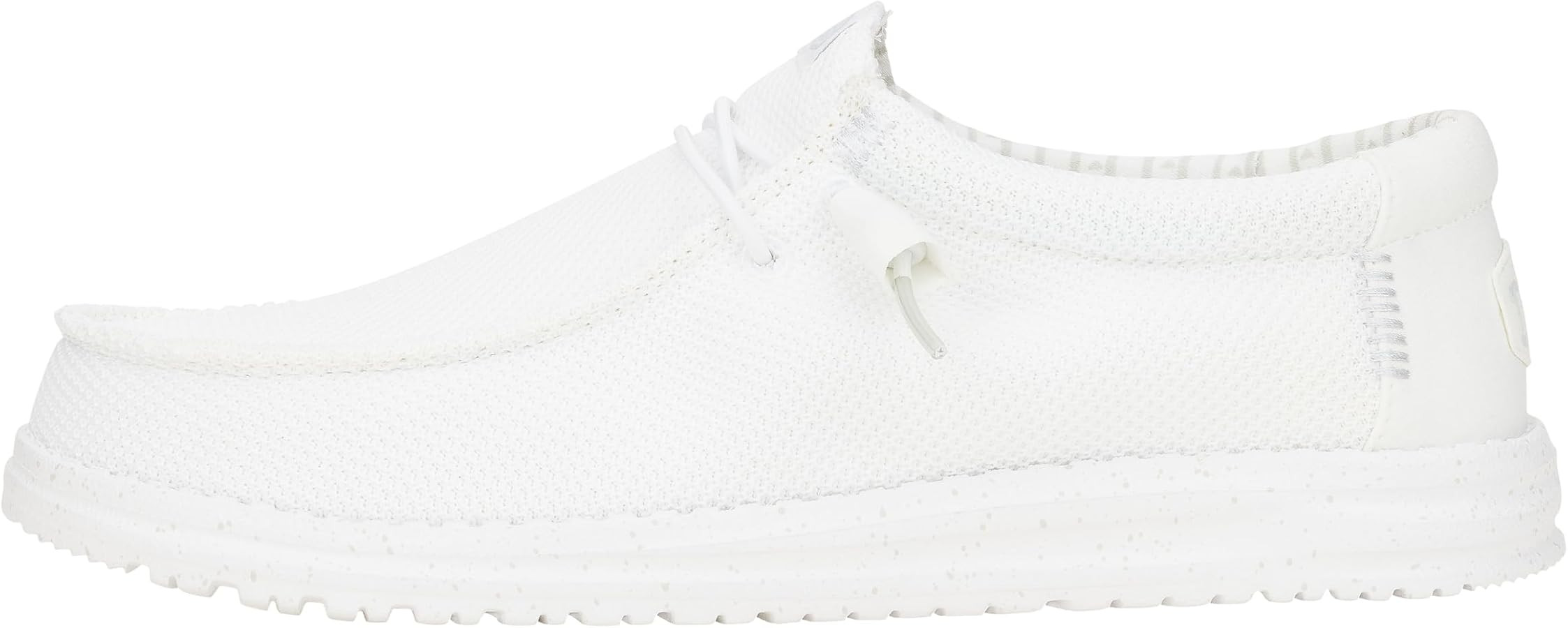 Hey Dude Wally Stretch Sox White Size 12, Men’s Shoes, Men's Slip-on Loafers, Comfortable & Lig... | Amazon (US)