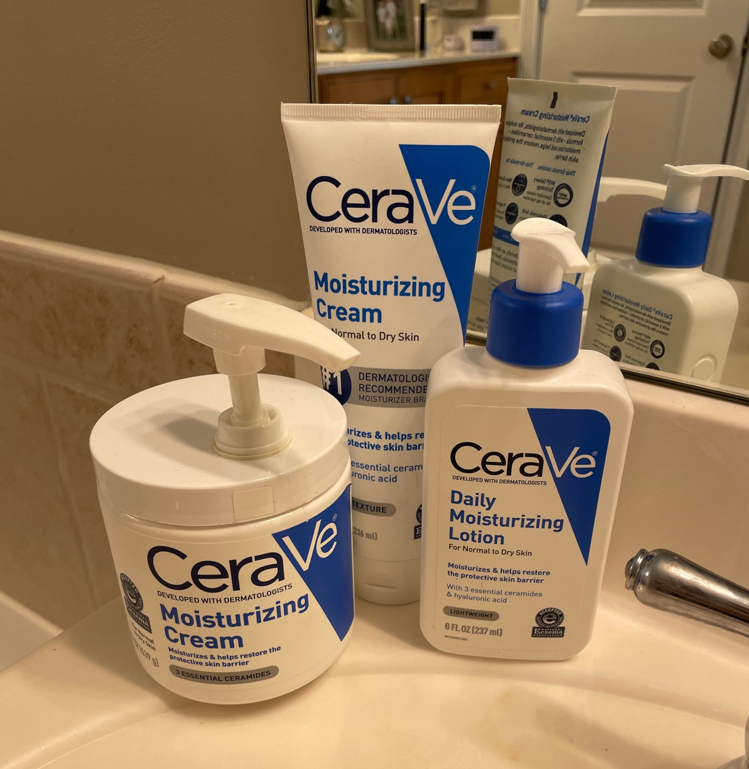 Target is having a huge Beauty Products sale right now. 25% off AND CeraVe is included! Go grab your safe for you products. 

I love using the CeraVe Moisturizing Cream as my facial moisturizer. In the summer months I use the lightweight lotion. They do a fabulous job! 

Winter tip: Stick your CeraVe moisturizing cream pump in the shower. After you shower, lightly towel dry and before you leave the shower, lather on the cream from head to toe. It feels luxurious I promise!! If you haven’t done this, you don’t know what you’re missing! 

#allergiccontactdermatitis #eczema #ceravepartner   

#LTKbeauty #LTKfamily #LTKbaby