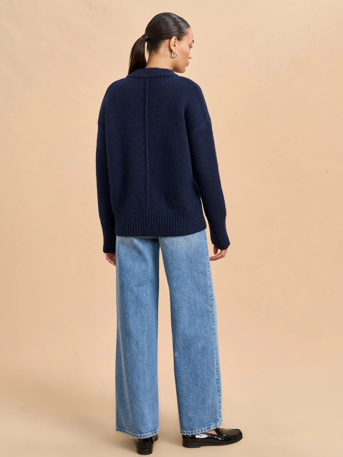 Solid Marin Sweater | La Ligne