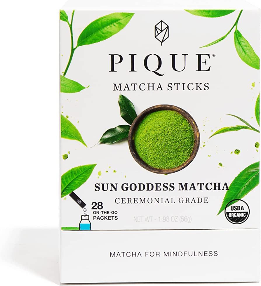 Pique Organic Sun Goddess Matcha - Real Ceremonial Grade Matcha Green Tea Powder - Energy, Immune... | Amazon (US)