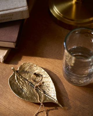 Brass Leaf Trinket Dish | Magnolia