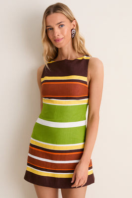Valencia Stripe Jacie Mini Dress | Tuckernuck (US)