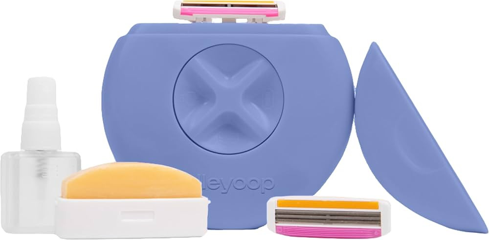 Alleyoop Portable Travel Razors For Women - Perfect For Touch Ups On-The-Go - Includes Refillable... | Amazon (US)