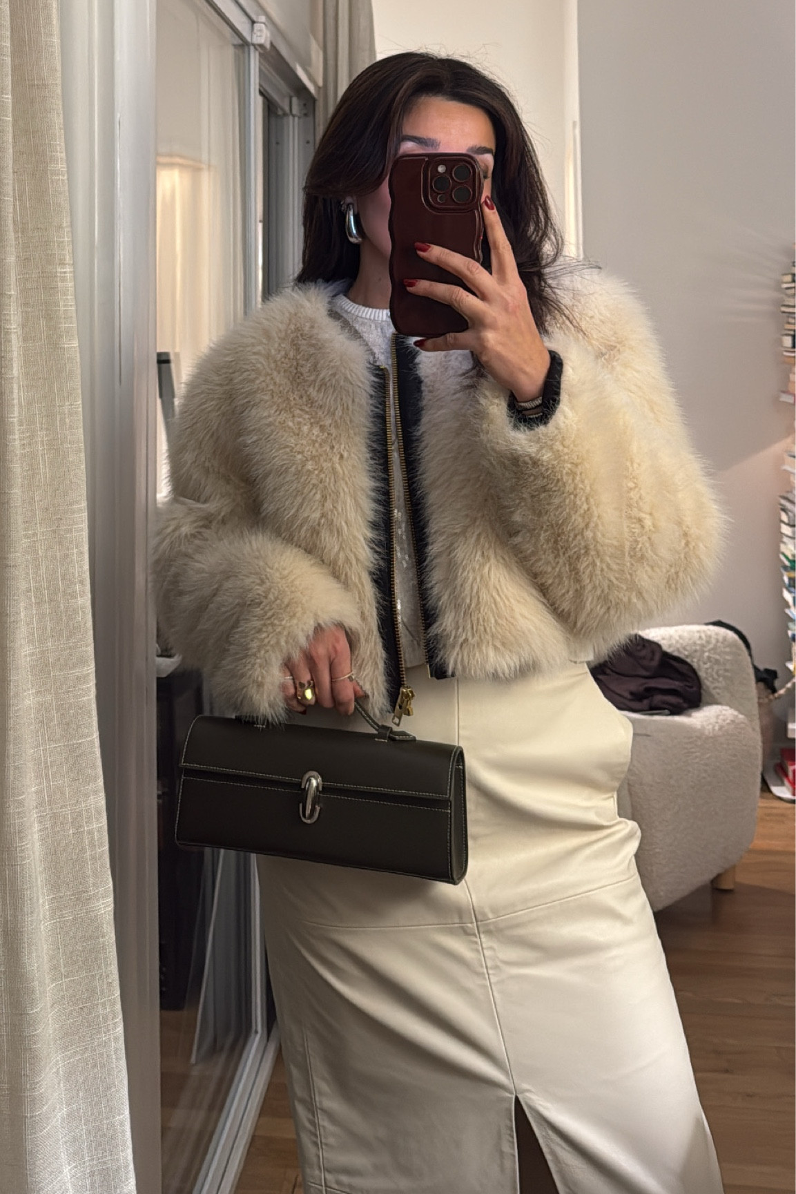 Love this faux fur jacket - so many good options to complete your holiday outfit and stay warm!

#LTKHoliday #LTKSaleAlert #LTKSeasonal