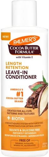 Amazon.com : Palmer's Cocoa Butter & Biotin Length Retention Leave-In Conditioner, Strengthen, Mi... | Amazon (US)