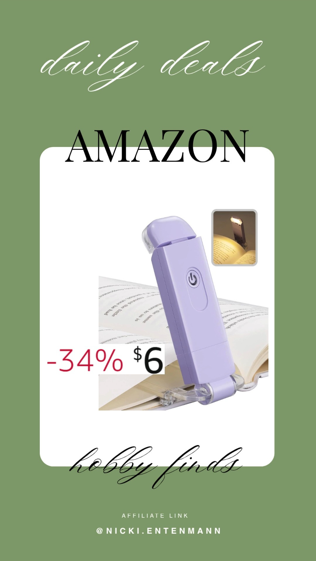 USB rechargeable book light makes bedtime reading cozy and bright. Clip it on, adjust the glow, and enjoy your favorite stories without disturbing anyone nearby 📖💡🌙

#booklight #readinglight #usbbooklight #bedtimereading #rechargeablelight #cliponlight #readingaccessories #homefinds #cozyreading #nightlight 

 #LTKHome #LTKSaleAlert #LTKTravel