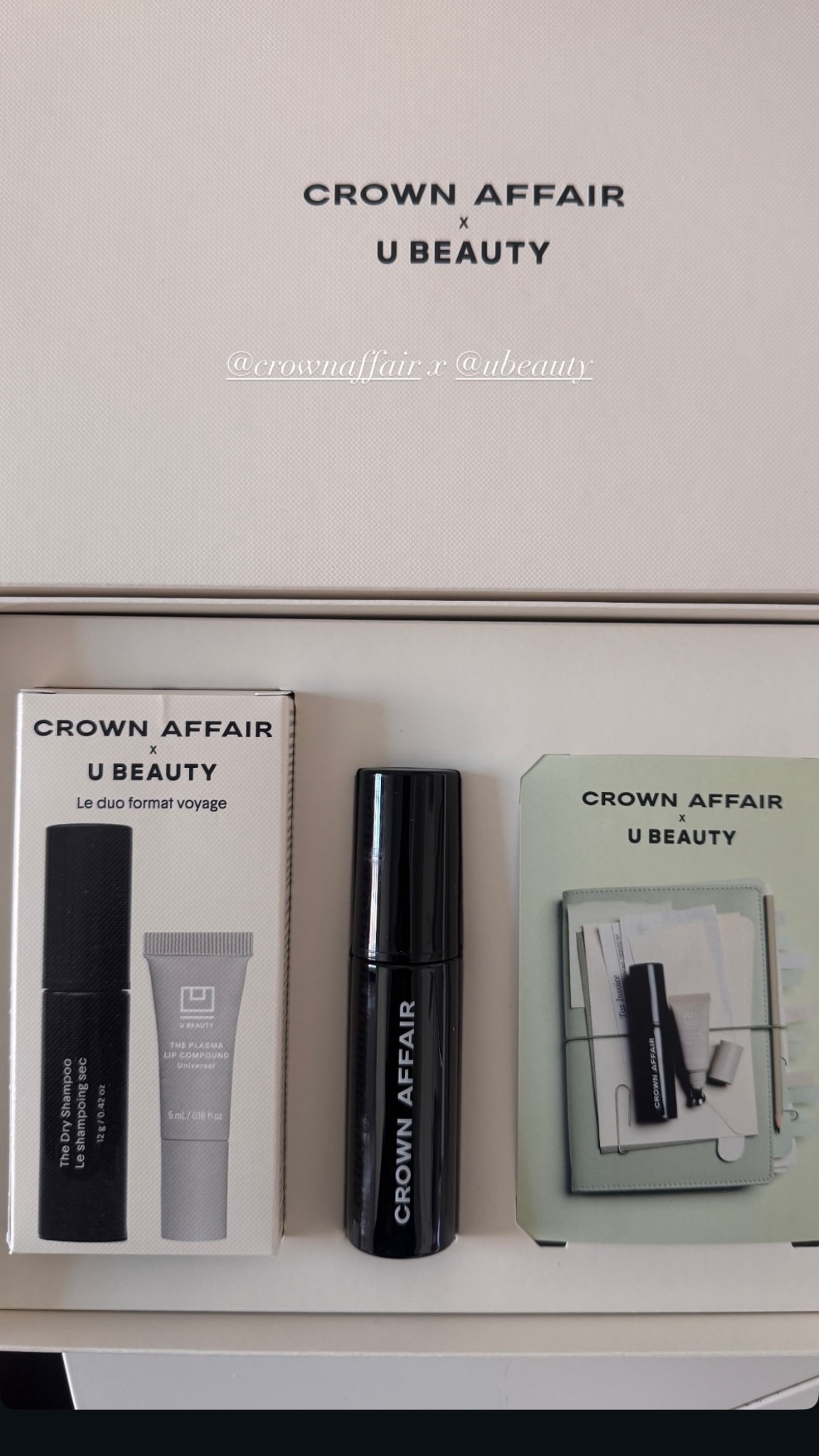 Crown Affair x Ubeauty Mini Dry Shampoo & Plasma Lip Compound Set! Limited edition mini set perfect for travel. Love both of these beauty products! … For more links to date night outfits, spring outfits 2026, vacation outfits beach, easter basket stuffers, easter dress women, spring dresses, work outfits, st patricks day outfit women, business casual workwear, follow me on LTK! ✨

#LTKBeauty #LTKselfcare #LTKSeasonal