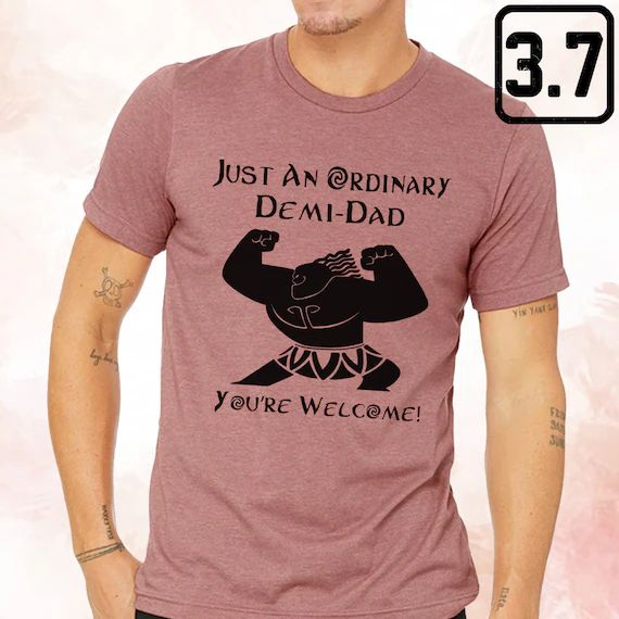 Demi Dad T-shirt Disney Father's Day Gift Just An | Etsy | Etsy (US)