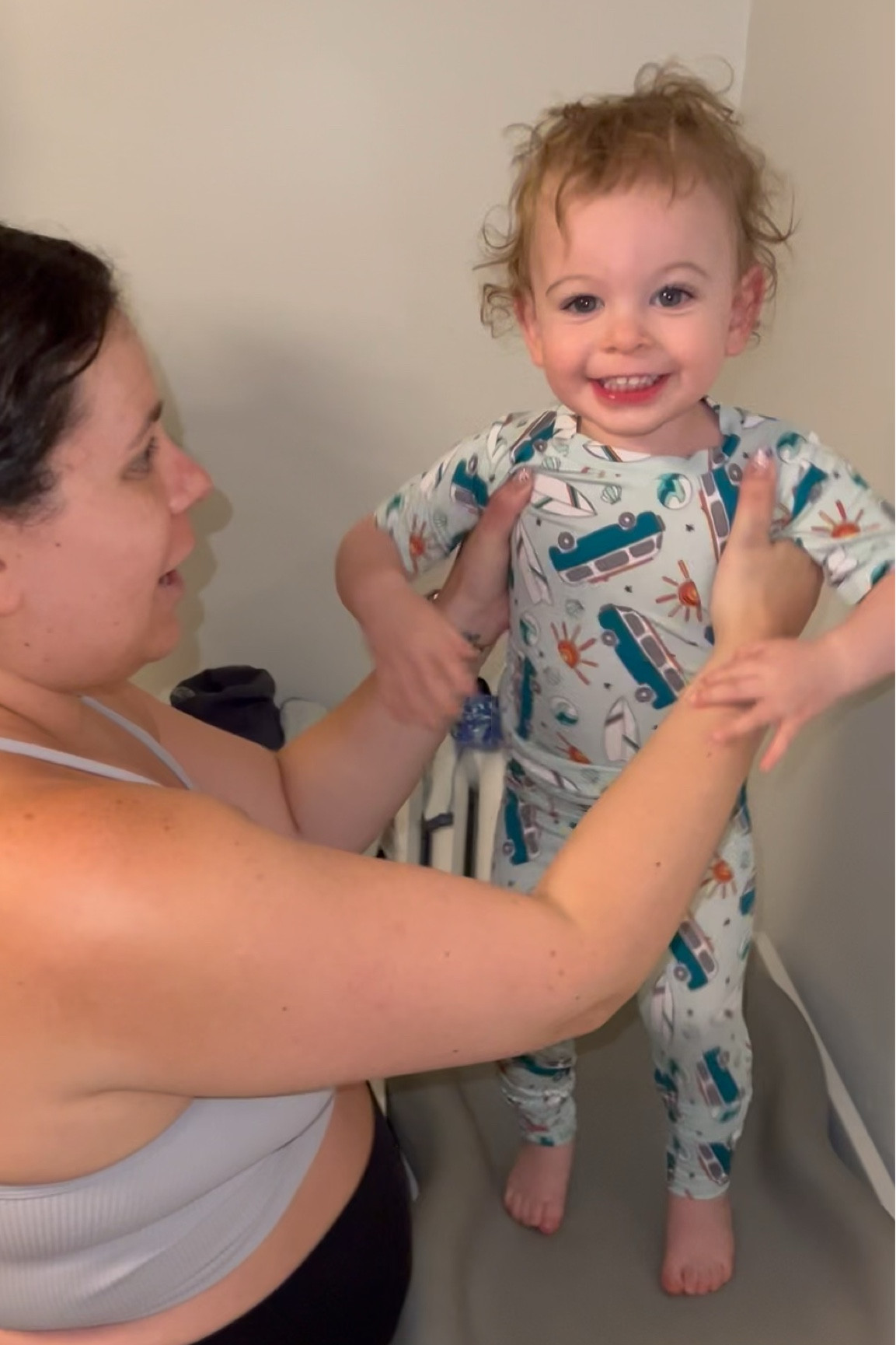 Super cute bamboo pajamas for Rocco! He is about 25lbs and wearing a 2T!

#LTKFindsUnder50 #LTKBaby #LTKKids