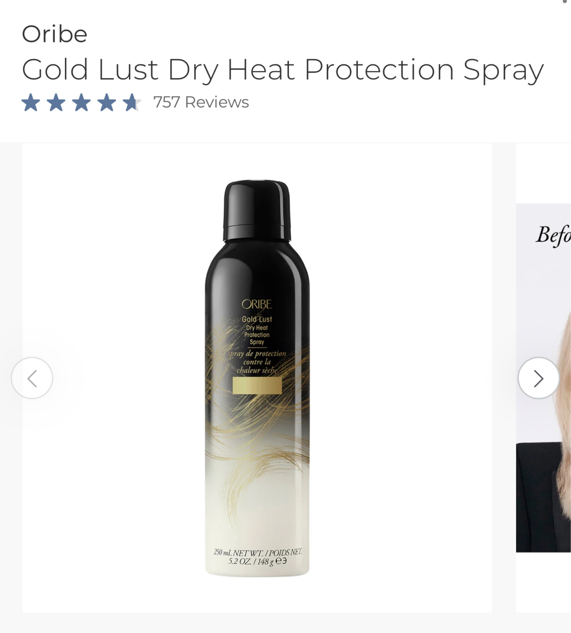 The gold list line from oribe is worth every penny! Their new heat protection spray will allow you to style your hair without damaging it. Plus, this line smells great too!



#LTKHome #LTKFindsUnder100 #LTKBeauty