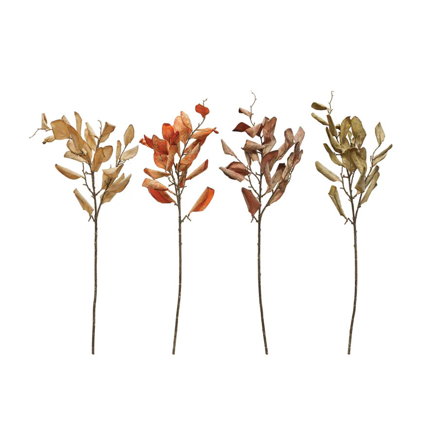 31-1/2"H Faux Leaf Pick, 4 Colors-Local Pickup Only | Dwell Home Co.