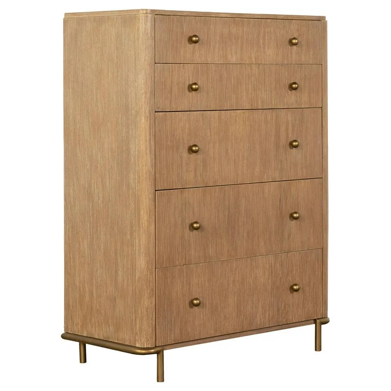 Arini 5-drawer Chest Sand Wash - Walmart.com | Walmart (US)