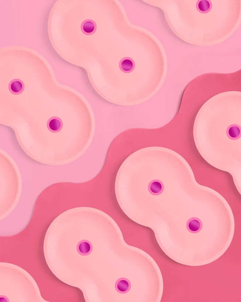 Xo, Fetti Engayged Bride Bundle - 28 Pcs, Banner, Tats + Plates | Bachelorette Party Decorations,... | Etsy (US)