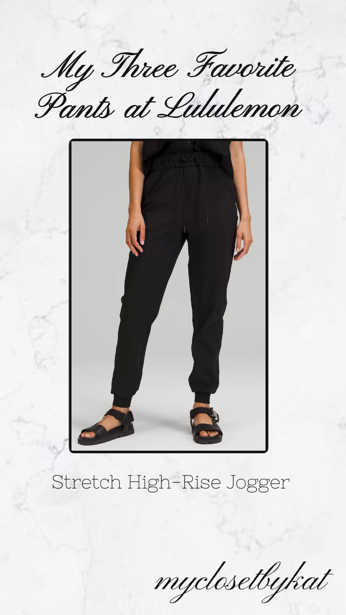 Lululemon Stretch High-Rise Jogger

#LTKSeasonal #LTKstyletip #LTKFind