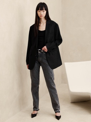 Low-Rise Straight Jean | Banana Republic (US)