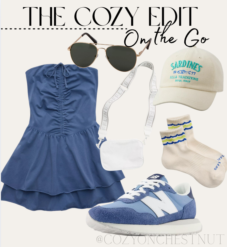 This little denim dress from Aerie is so cute and with the build in shorts!! It would be great for any day out activity or running errands!! 

 #LTKgrwm #LTKootd #LTKmomlife