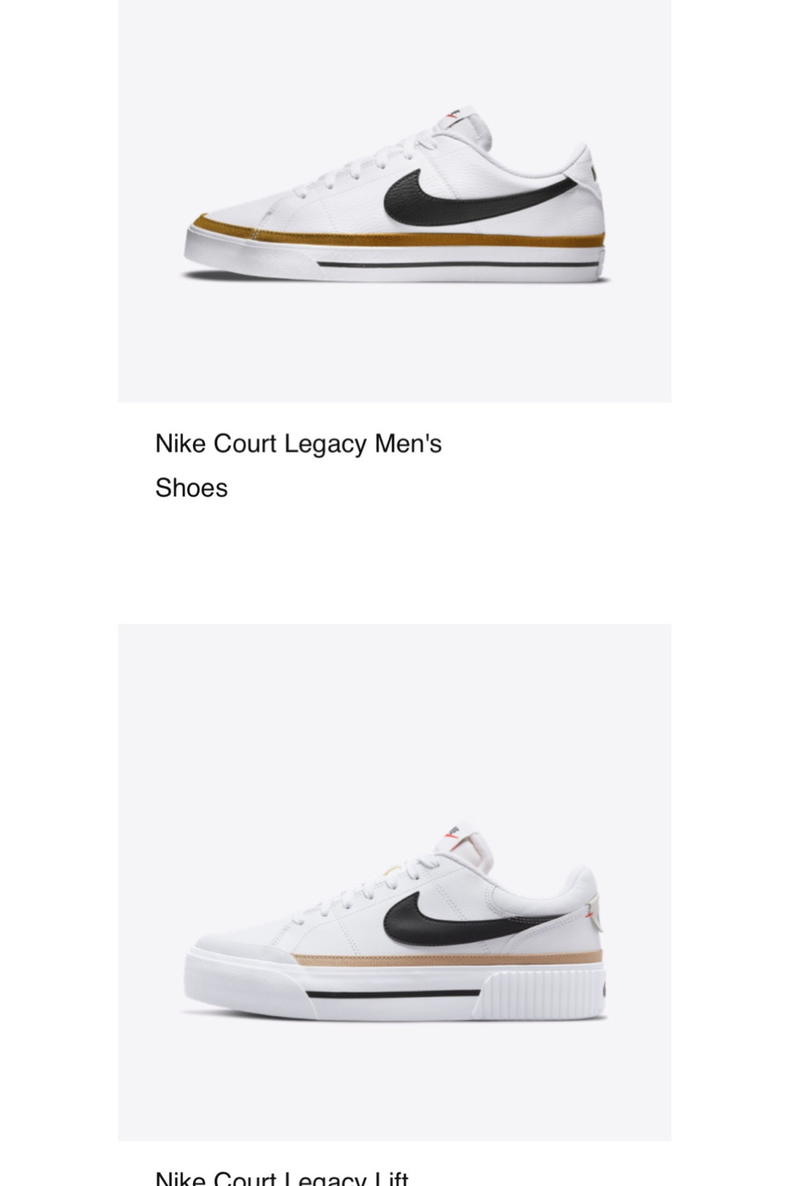 Nike court legacy 

#LTKmens #LTKshoecrush #LTKunder100