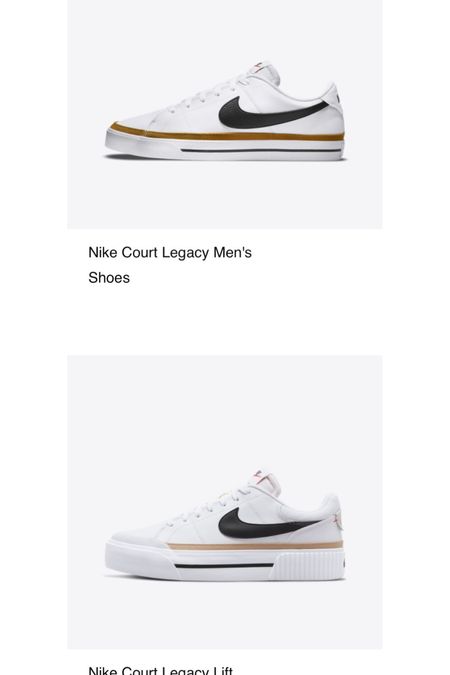 Nike court legacy 

#LTKmens #LTKshoecrush #LTKunder100