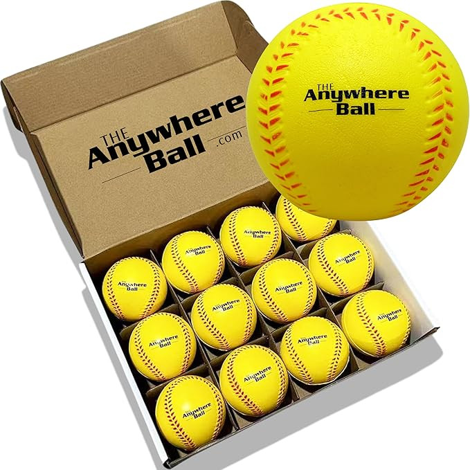 Baseball/Softball Foam Training Ball (12 Pack) | Amazon (US)