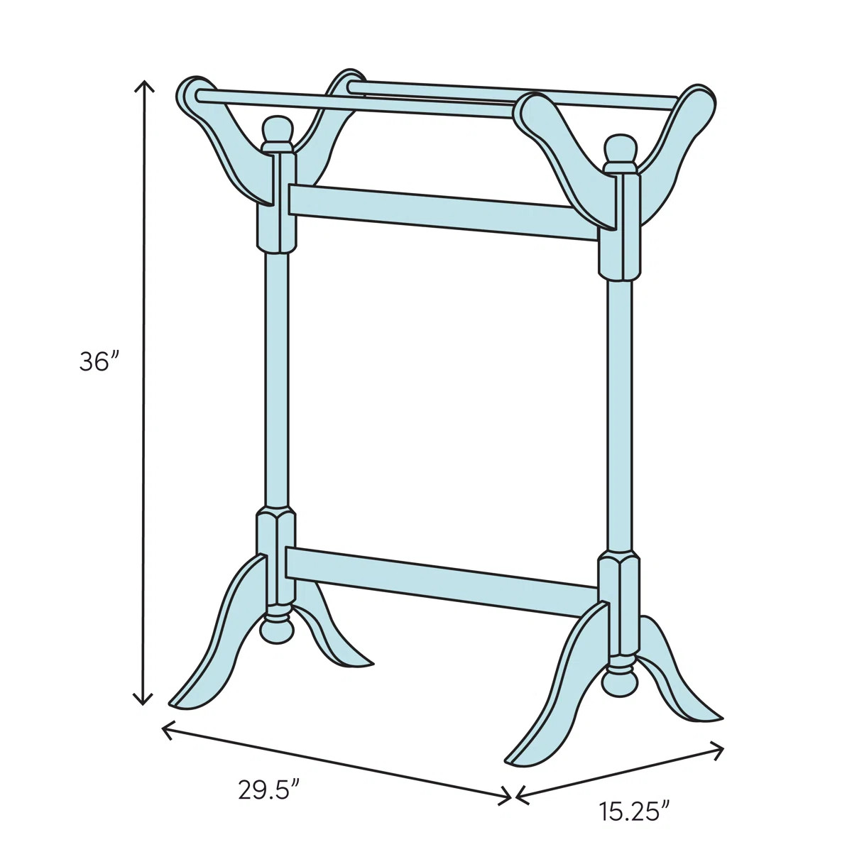Elwyn Quilt Rack | Wayfair North America