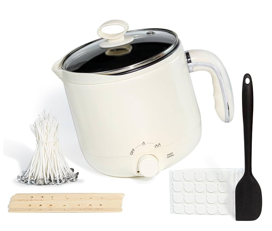 Aroparc Wax Melter for Candle Making Large 1.8L/60oz Electric Wax Melting Pot with Pouring Spout,... | Amazon (US)