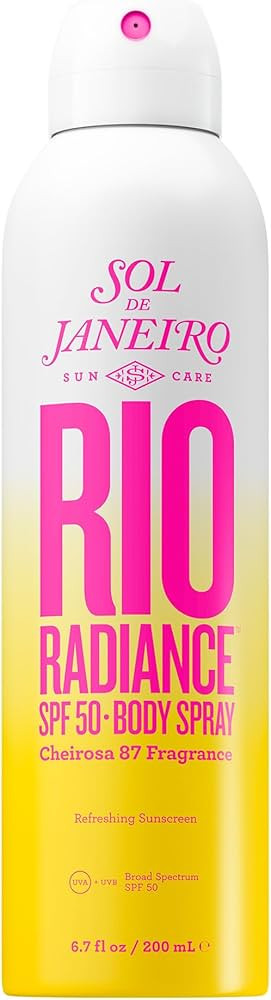 SOL DE JANEIRO Rio Radiance SPF 50 Body Spray Broad Spectrum | Spray Sunscreen for Body | Niacina... | Amazon (US)