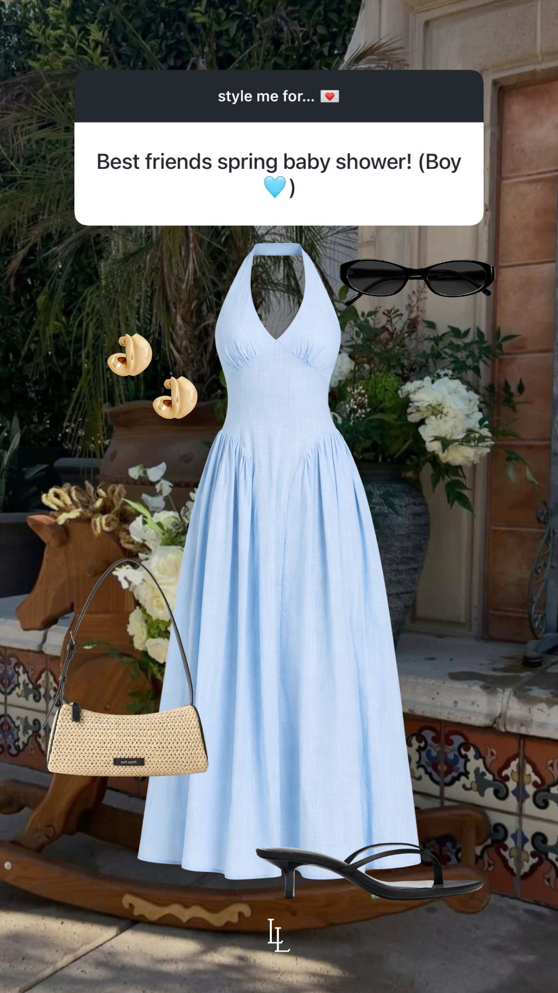 style inspo for a boy bbay shower in the spring!  

 #LTKootd #LTKBaby