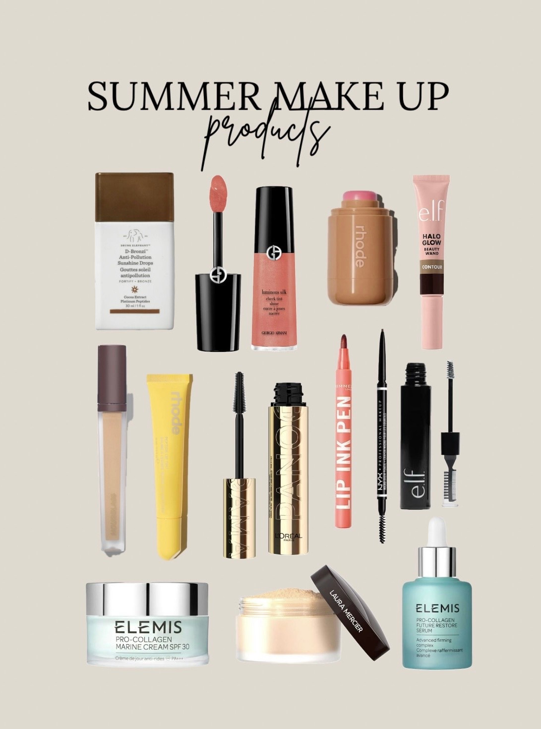 Summer make up products💋💄

#LTKsummer #LTKbeauty