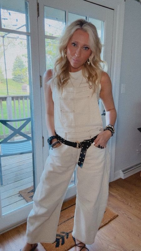 Monochromatic Wednesday…obsessed with these overalls in this color… they’re lightweight too… different material than the blue denim… I’m wearing a small overalls and medium top… use code LINDSAY for my Melinda Maria jewelry… 

#LTKVideo #LTKSeasonal #LTKstyletip